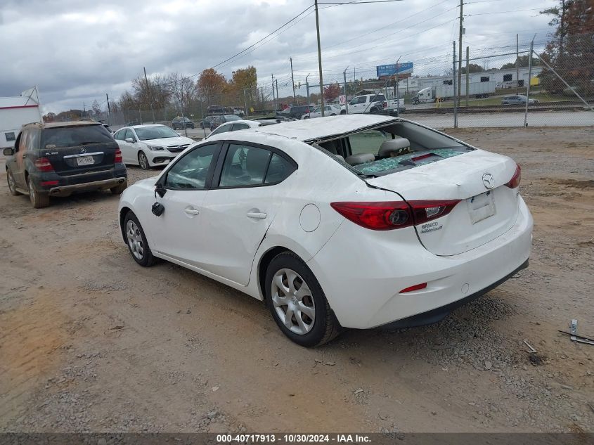 2016 Mazda Mazda3 I Sport VIN: 3MZBM1T72GM300509 Lot: 40717913