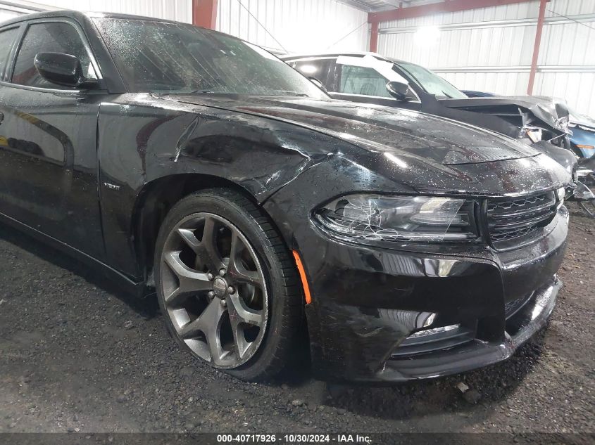 2015 Dodge Charger R/T VIN: 2C3CDXCT6FH916836 Lot: 40717926