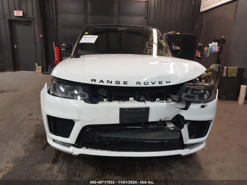 2018 Land Rover Range Rover Sport Hse Dynamic VIN: SALWV2SV7JA188830 Lot: 40717933