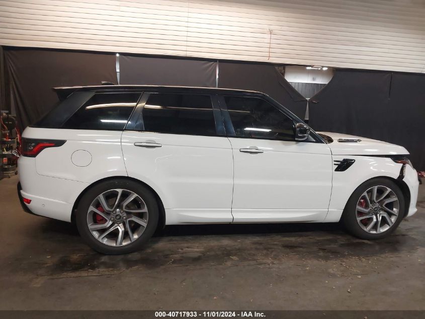 2018 Land Rover Range Rover Sport Hse Dynamic VIN: SALWV2SV7JA188830 Lot: 40717933