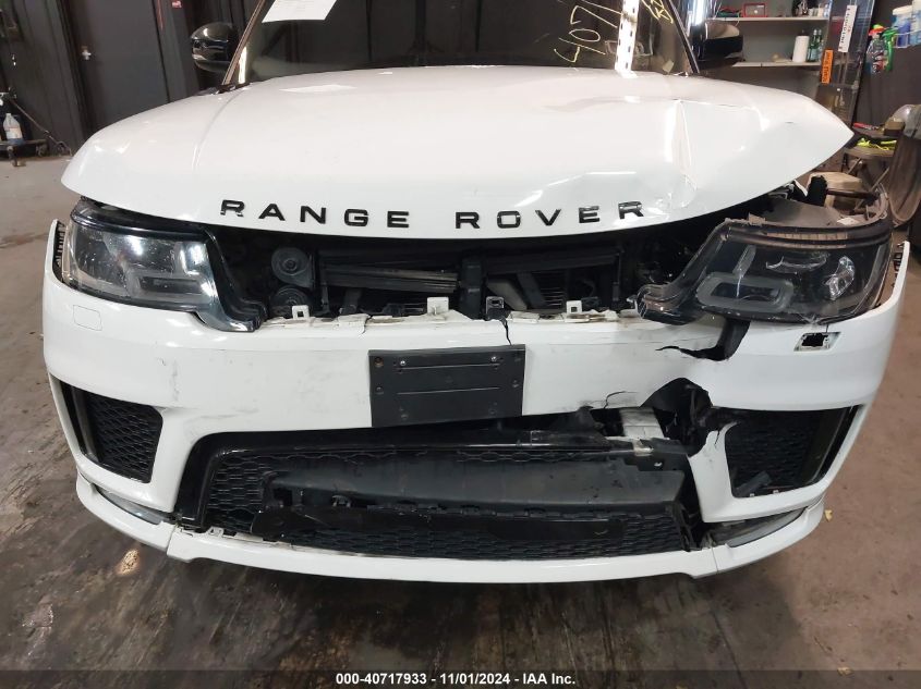 2018 Land Rover Range Rover Sport Hse Dynamic VIN: SALWV2SV7JA188830 Lot: 40717933