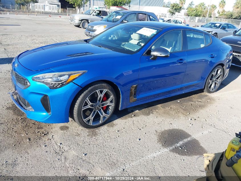 VIN KNAE55LC8J6008725 2018 KIA Stinger, GT2 no.2