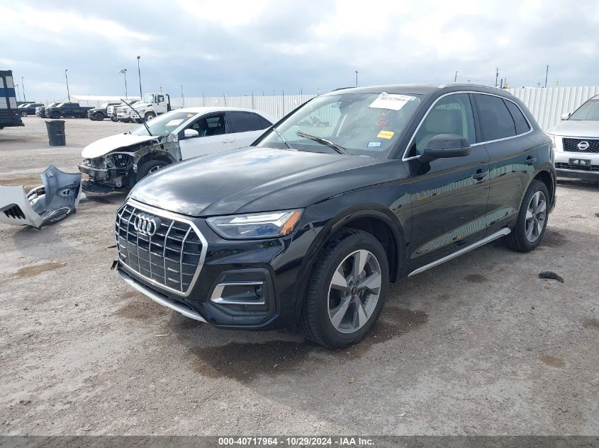 VIN WA1BBAFY2N2082308 2022 Audi Q5, Premium Plus 40... no.2