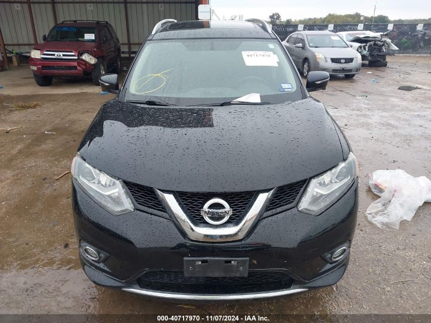 VIN 5N1AT2MT7FC809865 2015 Nissan Rogue, SL no.12