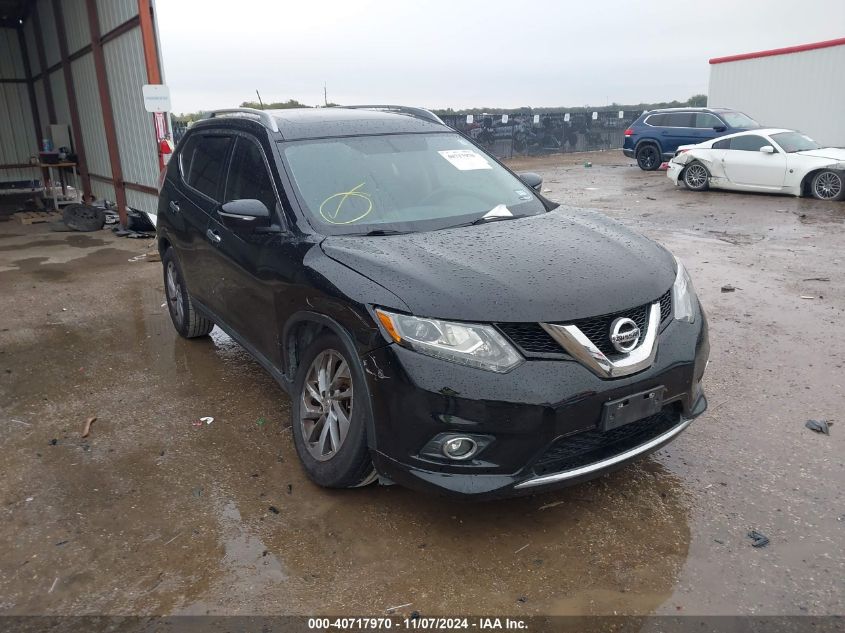 VIN 5N1AT2MT7FC809865 2015 Nissan Rogue, SL no.1