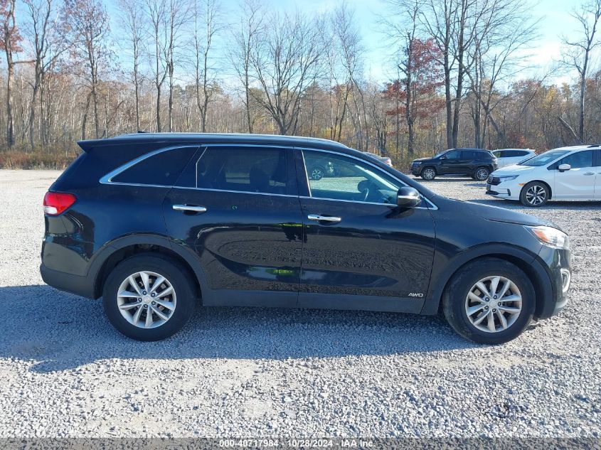 2017 Kia Sorento 2.4L Lx VIN: 5XYPGDA39HG325889 Lot: 40717984