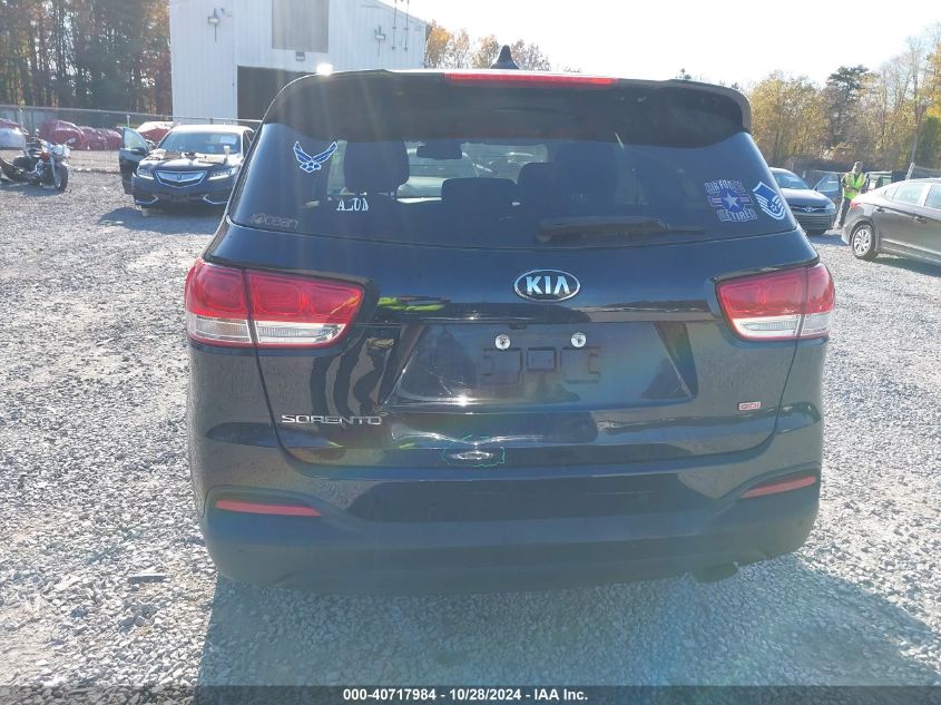 2017 Kia Sorento 2.4L Lx VIN: 5XYPGDA39HG325889 Lot: 40717984