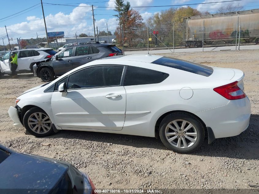 2012 Honda Civic Ex-L VIN: 2HGFG3B11CH549821 Lot: 40718016