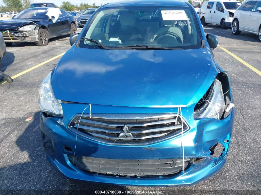 2018 Mitsubishi Mirage G4 Es VIN: ML32F3FJ9JHF03494 Lot: 40718038