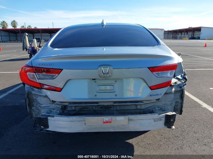 2018 Honda Accord Hybrid VIN: 1HGCV3F15JA002470 Lot: 40718051