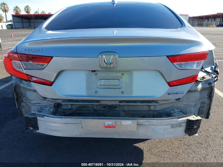 2018 Honda Accord Hybrid VIN: 1HGCV3F15JA002470 Lot: 40718051