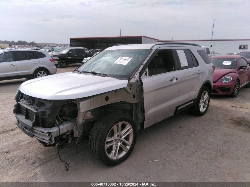 2016 Ford Explorer Xlt VIN: 1FM5K8D81GGA97477 Lot: 40718062