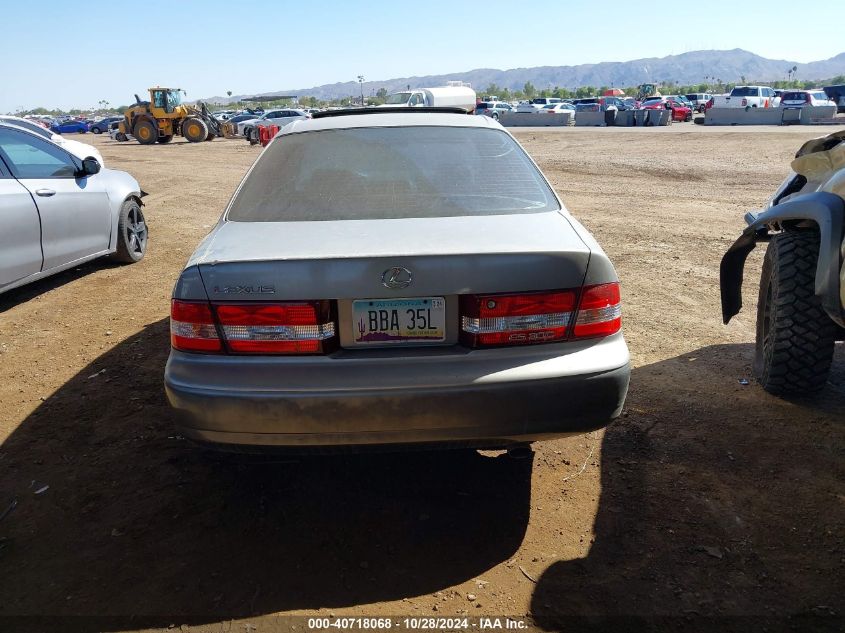 2000 Lexus Es 300 VIN: JT8BF28G5Y5090165 Lot: 40718068