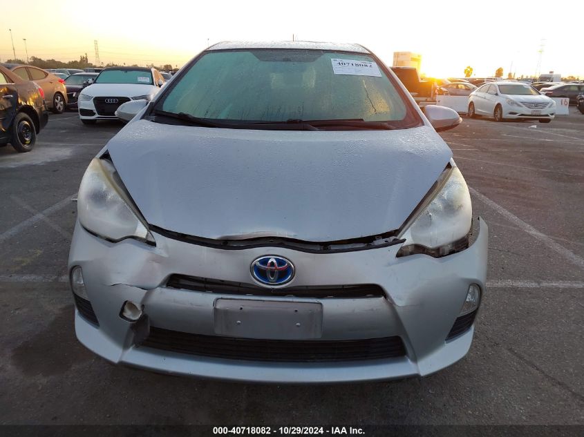 2014 Toyota Prius C One VIN: JTDKDTB38E1563157 Lot: 40718082