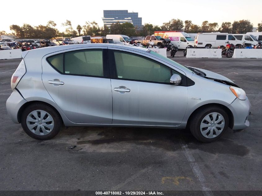 2014 Toyota Prius C One VIN: JTDKDTB38E1563157 Lot: 40718082