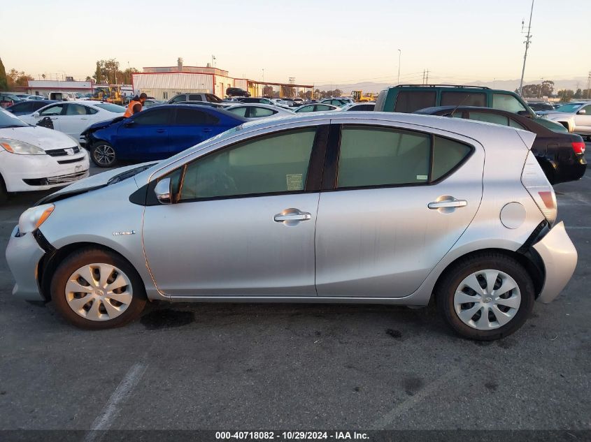 2014 Toyota Prius C One VIN: JTDKDTB38E1563157 Lot: 40718082