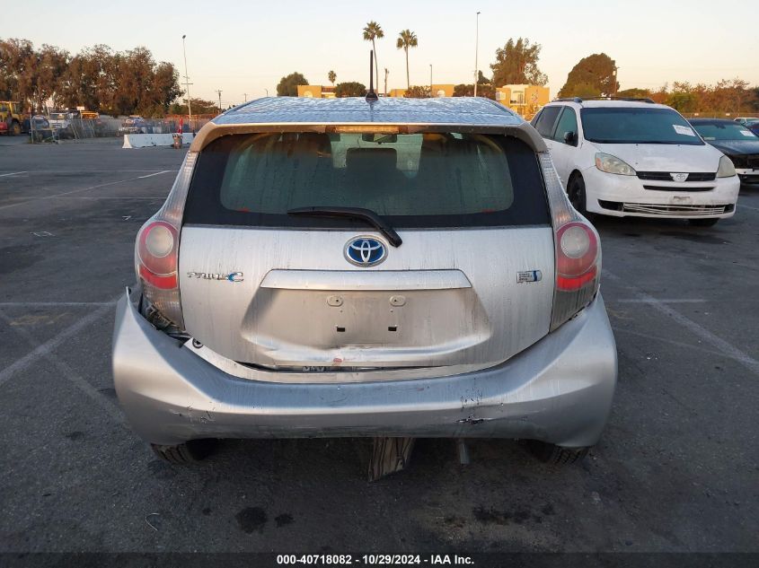 2014 Toyota Prius C One VIN: JTDKDTB38E1563157 Lot: 40718082