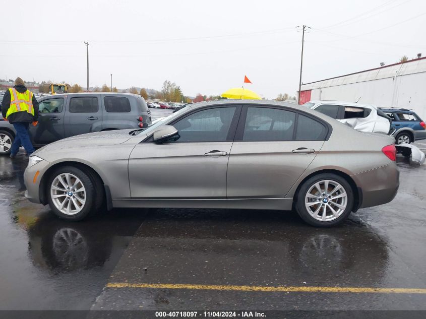 2017 BMW 320 I VIN: WBA8A9C52HK619966 Lot: 40718097