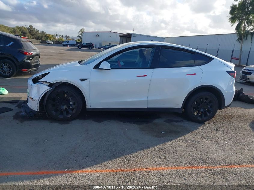 2023 Tesla Model Y Awd/Long Range Dual Motor All-Wheel Drive VIN: 7SAYGDEE3PA074857 Lot: 40718116