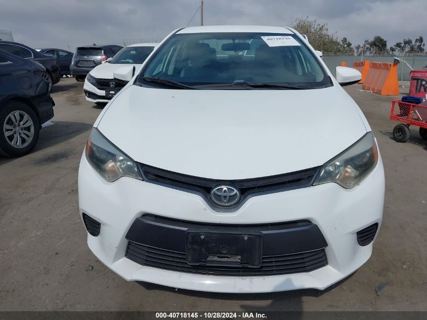 2015 Toyota Corolla Le VIN: 5YFBURHE4FP197917 Lot: 40718145