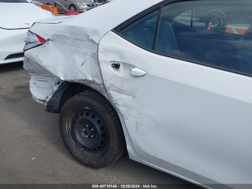 2015 Toyota Corolla Le VIN: 5YFBURHE4FP197917 Lot: 40718145