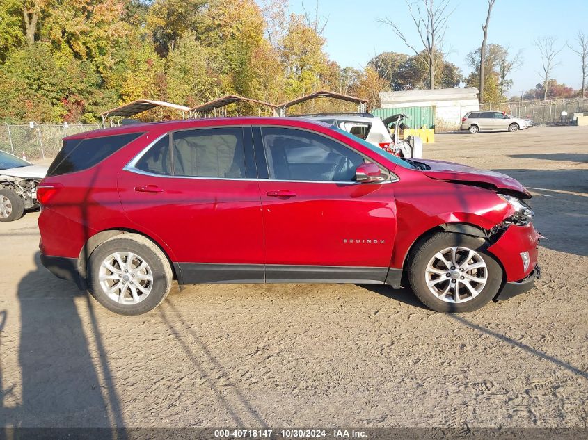 2018 Chevrolet Equinox Lt VIN: 3GNAXJEV2JL299321 Lot: 40718147