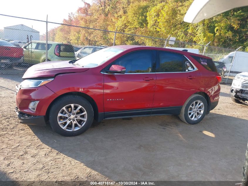 2018 Chevrolet Equinox Lt VIN: 3GNAXJEV2JL299321 Lot: 40718147