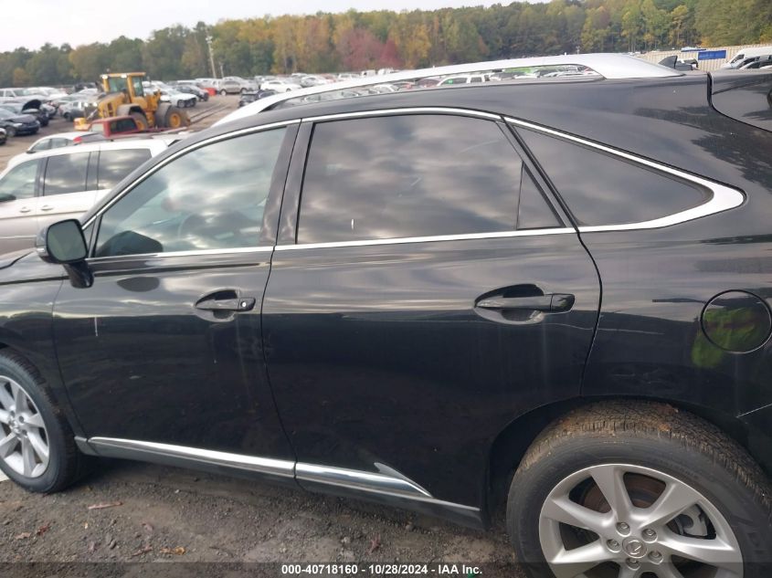 2010 Lexus Rx 350 VIN: 2T2ZK1BA8AC003759 Lot: 40718160