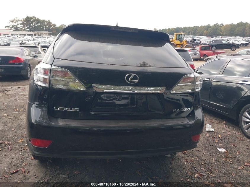 2010 Lexus Rx 350 VIN: 2T2ZK1BA8AC003759 Lot: 40718160