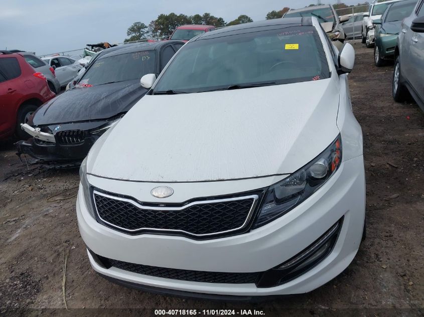 2013 Kia Optima Sx VIN: 5XXGR4A68DG191735 Lot: 40718165