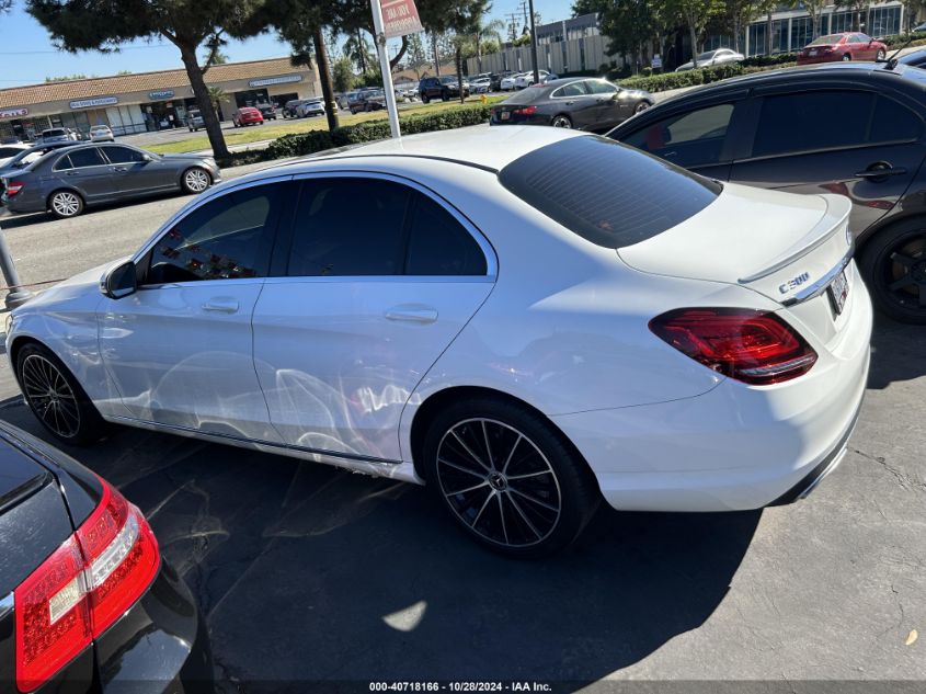 2019 Mercedes-Benz C 300 VIN: WDDWF8DBXKR462377 Lot: 40718166