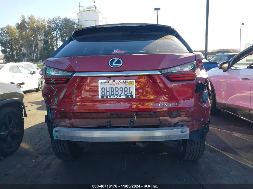 2019 Lexus Rx 350 VIN: 2T2BZMCA8KC175398 Lot: 40718176