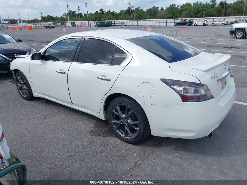 2014 Nissan Maxima 3.5 S VIN: 1N4AA5AP6EC493995 Lot: 40718182