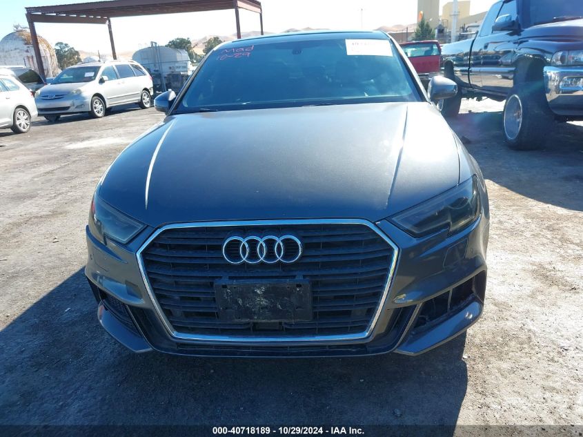 2018 Audi A3 2.0T Premium/2.0T Tech Premium VIN: WAUGUGFF6J1021127 Lot: 40718189