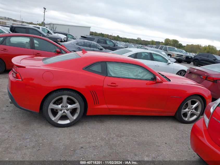 2014 Chevrolet Camaro 2Lt VIN: 2G1FC1E35E9165722 Lot: 40718201