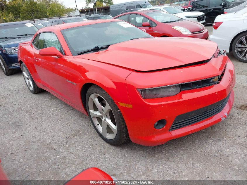 VIN 2G1FC1E35E9165722 2014 Chevrolet Camaro, 2LT no.1