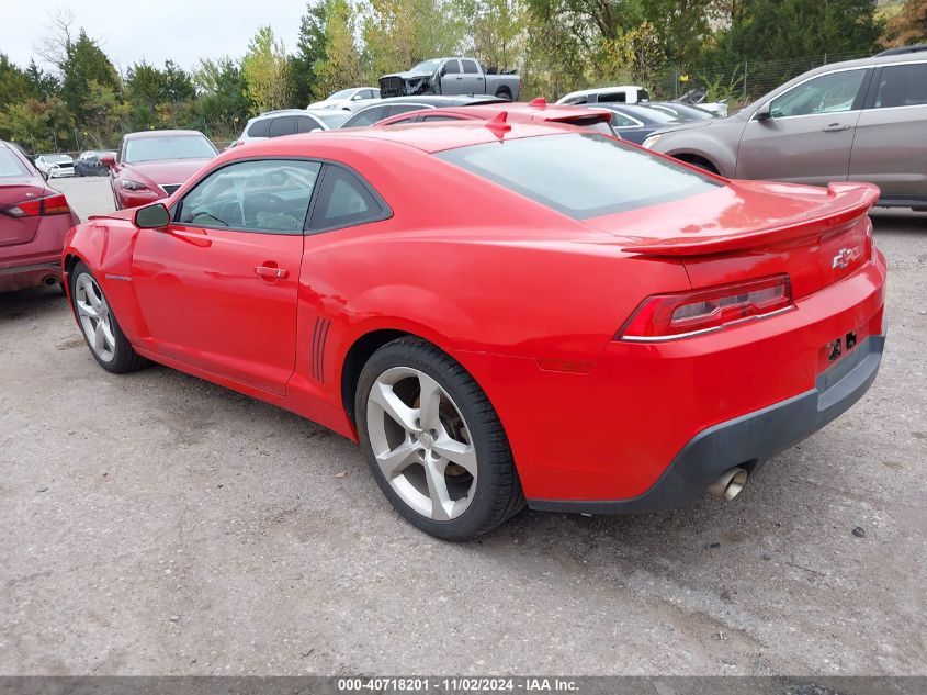 VIN 2G1FC1E35E9165722 2014 Chevrolet Camaro, 2LT no.3