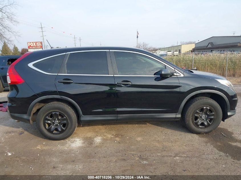 2016 Honda Cr-V Lx VIN: 5J6RM4H34GL001267 Lot: 40718206