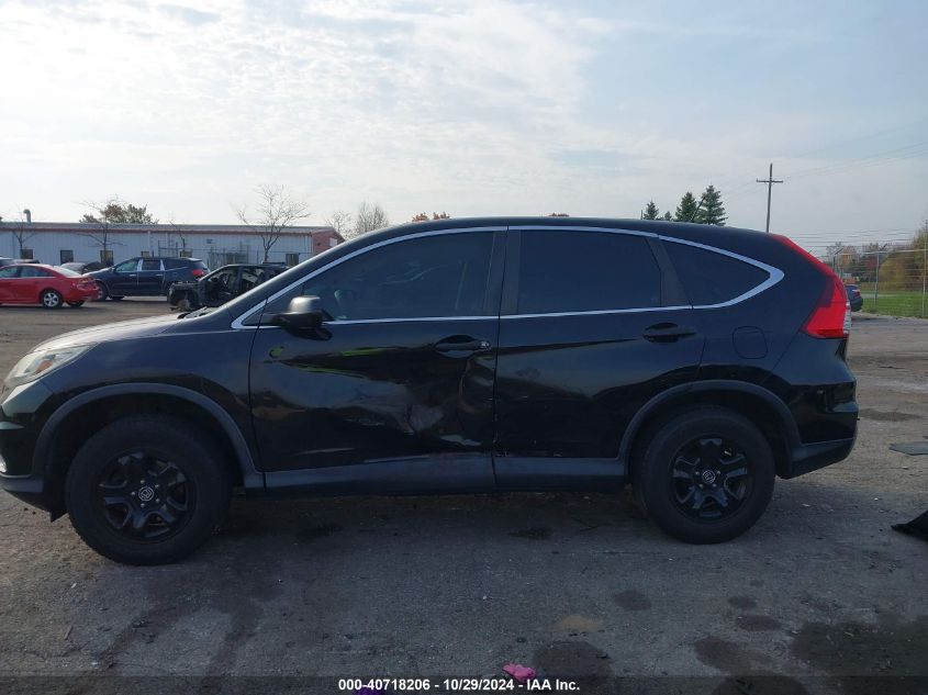 2016 Honda Cr-V Lx VIN: 5J6RM4H34GL001267 Lot: 40718206