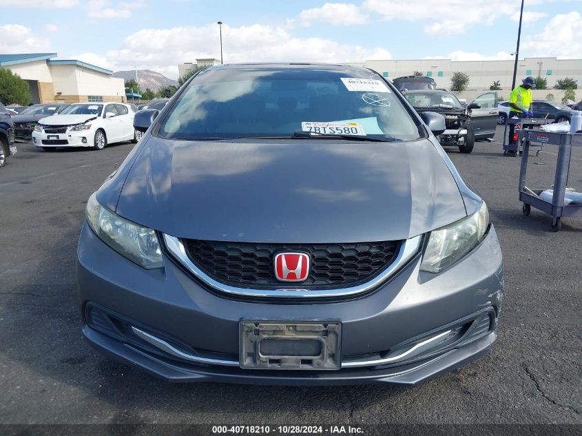 2013 Honda Civic Ex VIN: 19XFB2F8XDE202385 Lot: 40718210