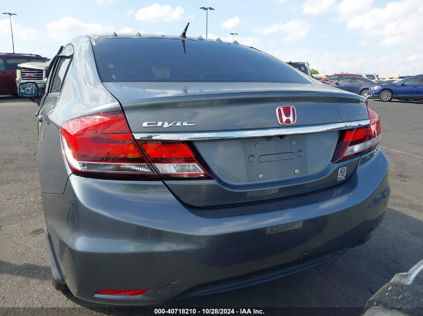 2013 Honda Civic Ex VIN: 19XFB2F8XDE202385 Lot: 40718210