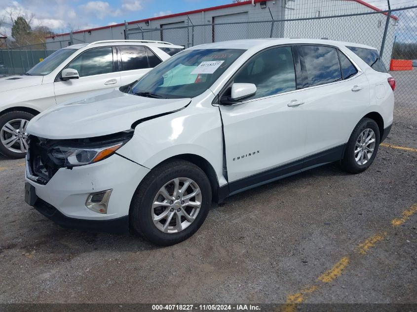 2019 Chevrolet Equinox Lt VIN: 2GNAXJEV4K6280095 Lot: 40718227