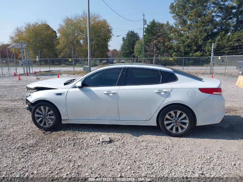 2016 Kia Optima Ex VIN: 5XXGU4L30GG004056 Lot: 40718233