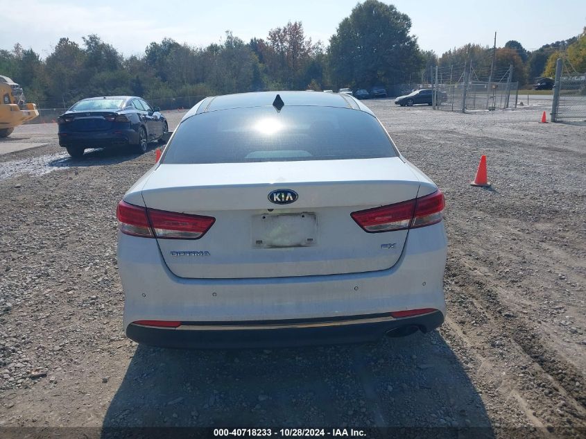 2016 Kia Optima Ex VIN: 5XXGU4L30GG004056 Lot: 40718233