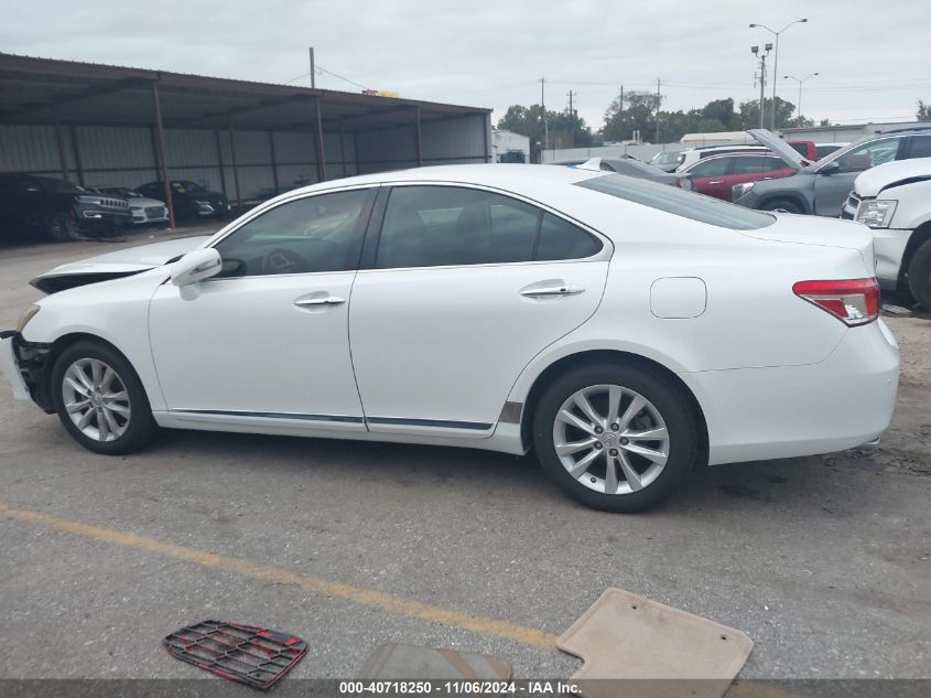 2011 Lexus Es 350 VIN: JTHBK1EG2B2449281 Lot: 40718250