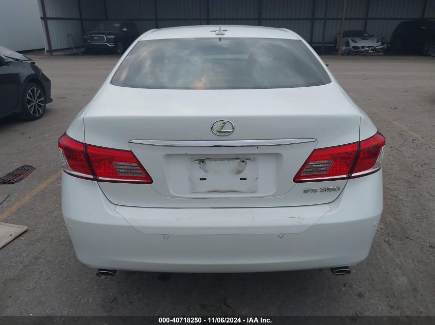 2011 Lexus Es 350 VIN: JTHBK1EG2B2449281 Lot: 40718250