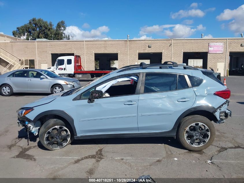 2022 Subaru Crosstrek Premium VIN: JF2GTAPC7N8275886 Lot: 40718251