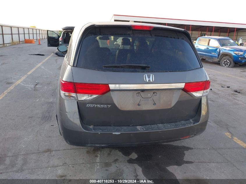 2014 Honda Odyssey Ex-L VIN: 5FNRL5H66EB093443 Lot: 40718253