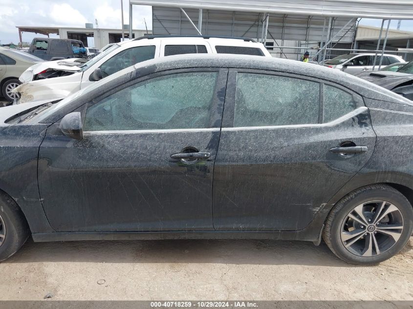 2021 Nissan Sentra Sv Xtronic Cvt VIN: 3N1AB8CVXMY256018 Lot: 40718259