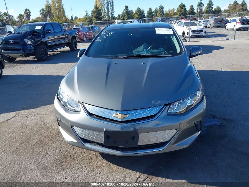 2017 Chevrolet Volt Lt VIN: 1G1RC6S52HU123080 Lot: 40718280